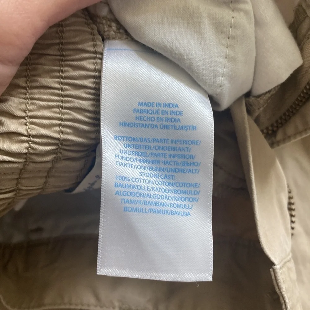 Ralph Lauren Tan Straight Fit Twill Pant - 18M